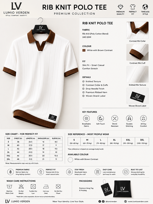 Lumio Verden Executive Collection T-Shirt - beige with gold embroidery