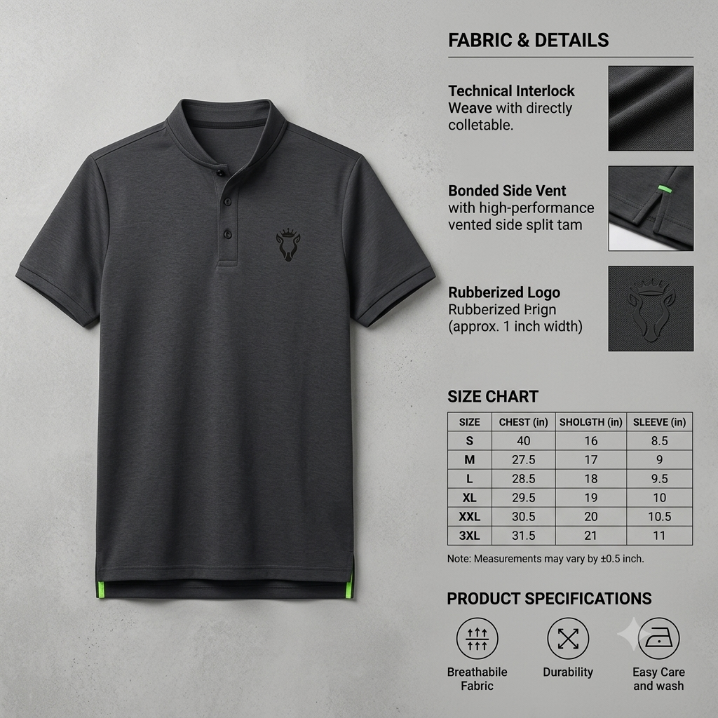 Lumio Verden Rib Knit Polo Tee - black and white colourblock